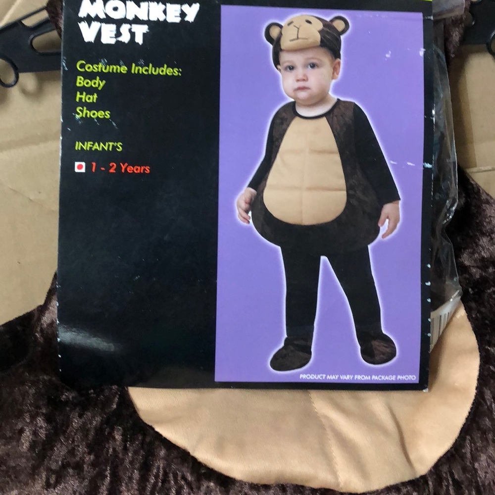 Monkey vest costume